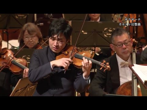 Daichi Nakamura Sarasate Carmen Fantasy op.25, Mo.K.Harada, Kyushu Symphony Orchestra