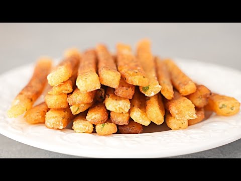 Видео: Вкуснятина из картошки! ХРУСТЯЩИЕ картофельные палочки с сыром