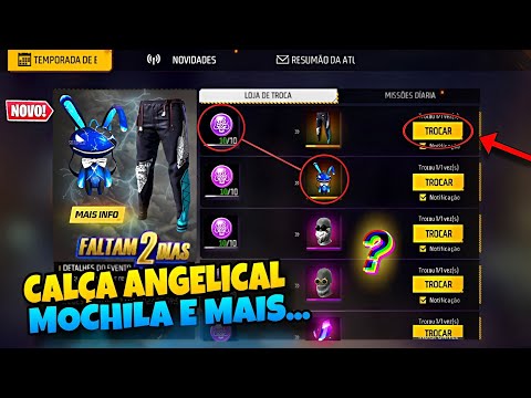 AMANHÃ!! NOVO EVENTO, PEGUE A MOCHILA DO COELHÃO? CALÇA ANGELICAL, BARBINHA 