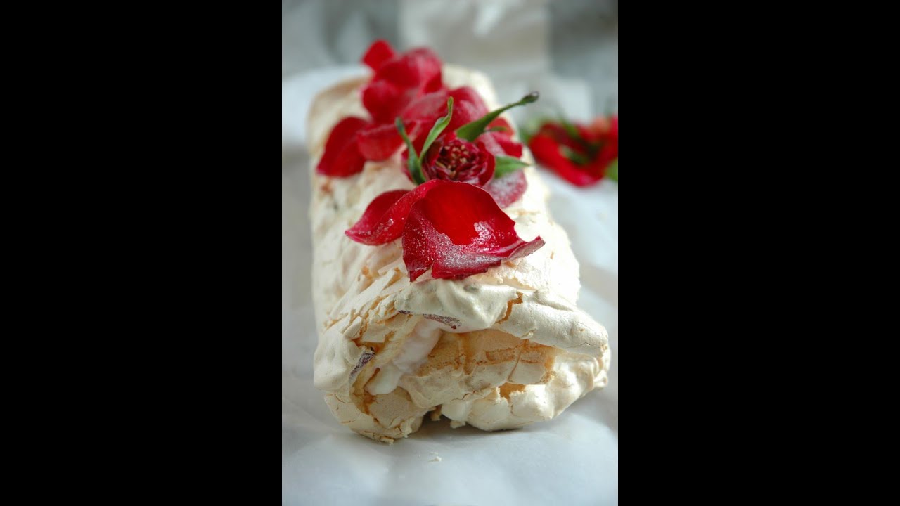 Easy Cooking Meringue Roulade YouTube