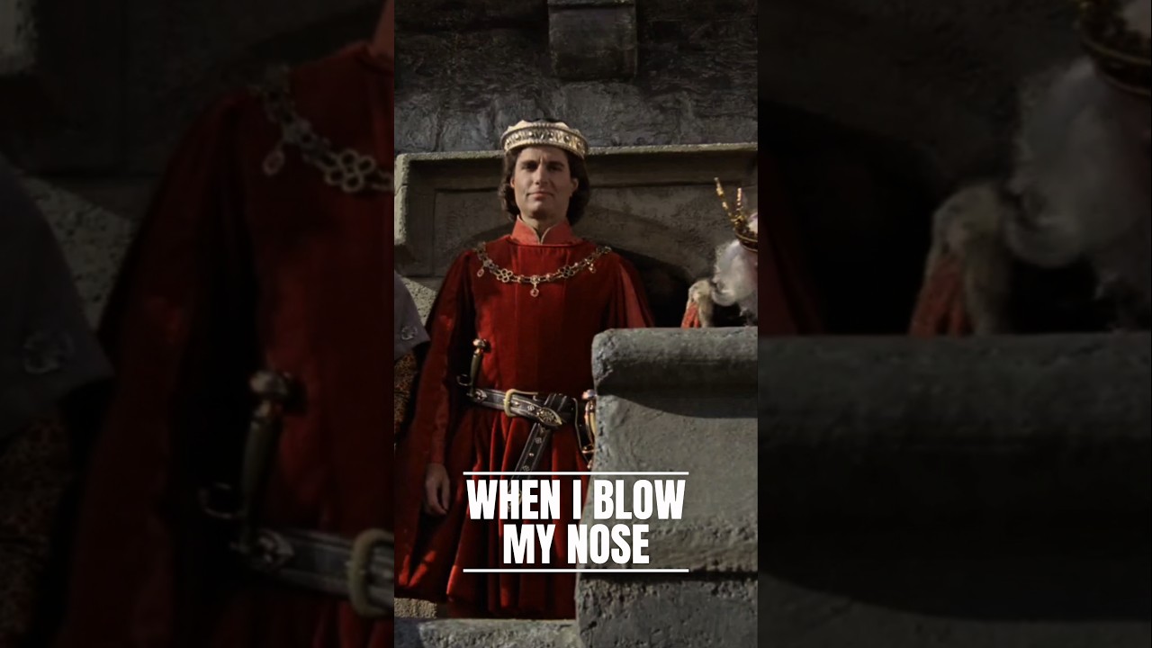 When I blow my nose... When my wife blows her nose... #MarriageHumor #LoTR #ThePrincessBride