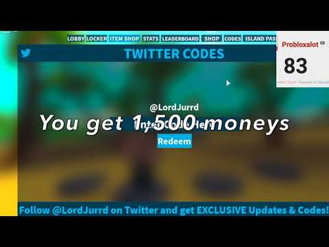 New Code In Island Royale 12th August 2018 Youtube - roblox island royale codes 2019 august