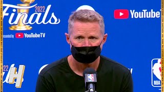 Steve Kerr Full Interview - Game 6 Preview | 2022 NBA Finals Media Availability