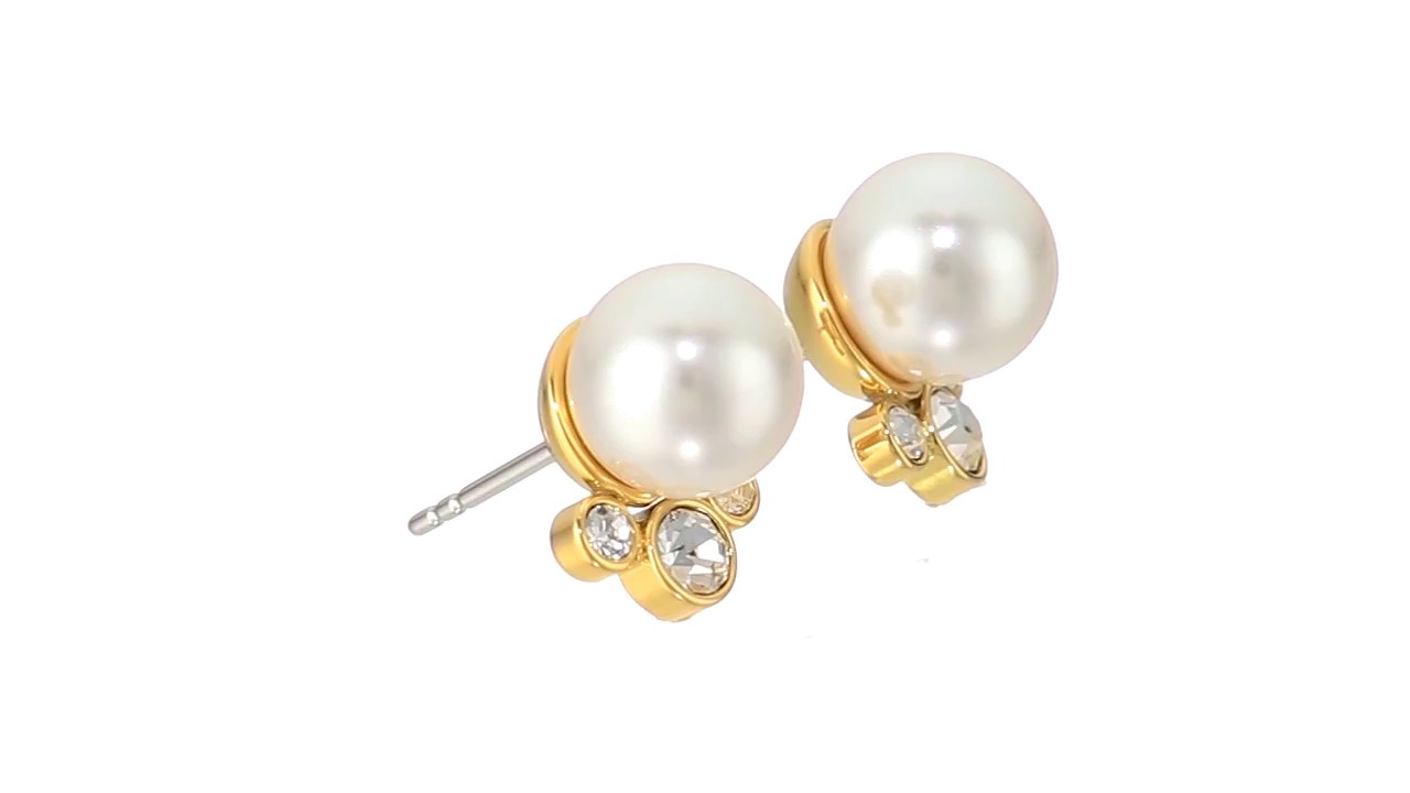 michael kors pearl earrings