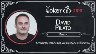 David Pilato — Advanced search for your legacy application screenshot 3