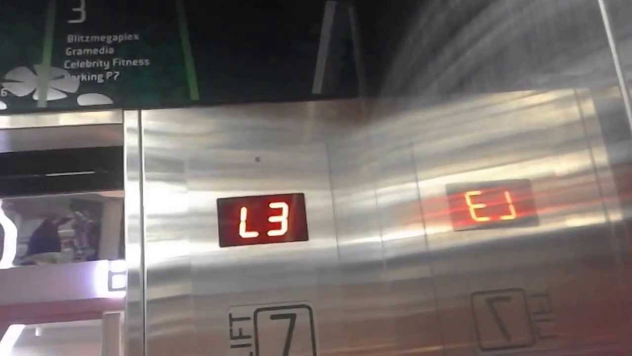 (R1) Sigma Traction Scenic Elevators at Central Park Mall, Jakarta (Lift 7)