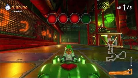Crash Team Racing Nitro-Fueled (PS4) N. Gin Labs Developer Time (Mirrored)