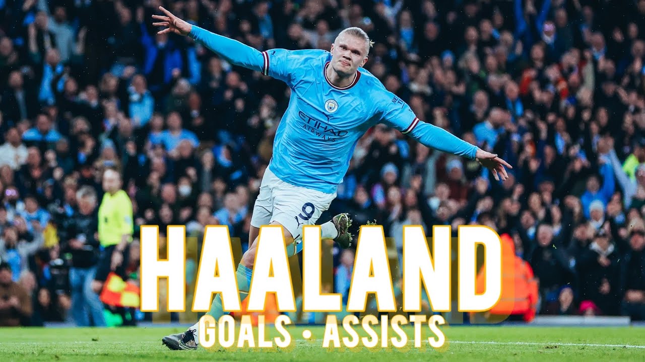 Erling Haaland • Goals and Assists Compilation - YouTube