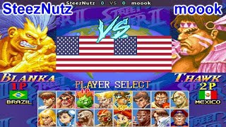 Super Street Fighter II X: Grand Master Challenge - SteezNutz vs moook