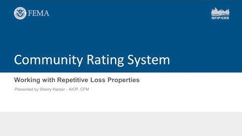 CRS Repetitive Loss Properties