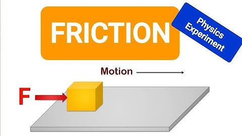 FRICTION #physicsexperiment #science #experiment #howto