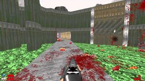 Brutal Doom V19 - The Ultimate Doom - E1M6: Central Processing