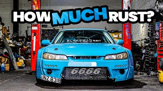 HOW RUSTY IS OUR 635BHP 2JZ SILVIA S15 DRIFT CAR?