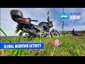 GMA activation by motorcycle Yamaha YS125 with Ham Radio - Pogórze Przemyskie