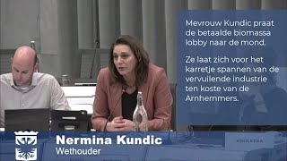 Wethouder Kundić (D66) kiest voor biomassa gifpijp ten koste van onze gezondheid, natuur en klimaat