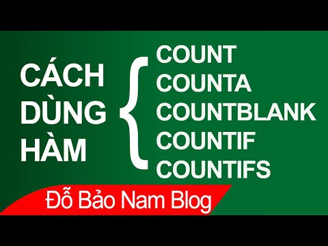 Video: Hàm count có đếm giá trị rỗng không?