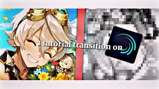 slide down transition tutorial on free alight motion ☆