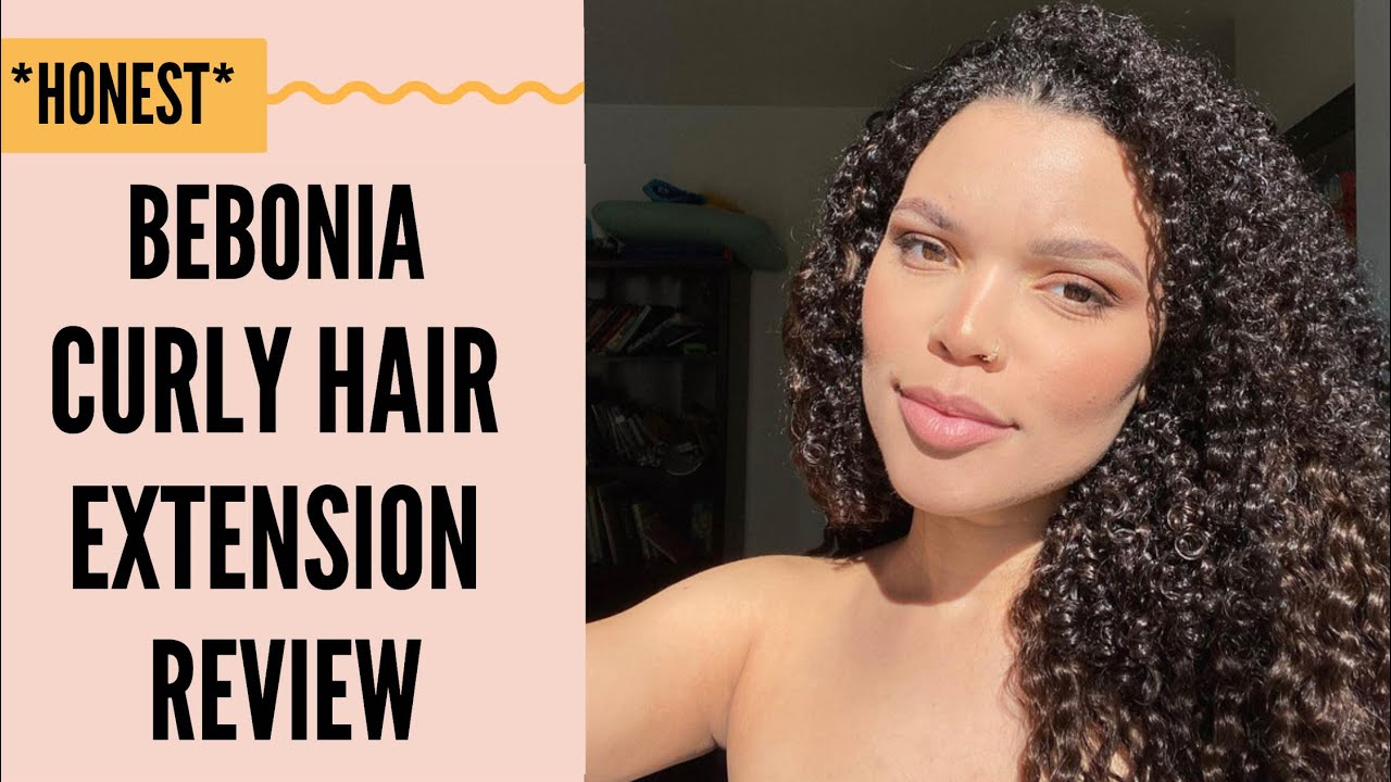 *HONEST* Bebonia Curly Hair Extension Review Tight hair texture ( 3C