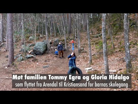 Gloria Hidalgo Og Tommy Egra Flyttet For å La Barna Gå Ved En Oasen Skole