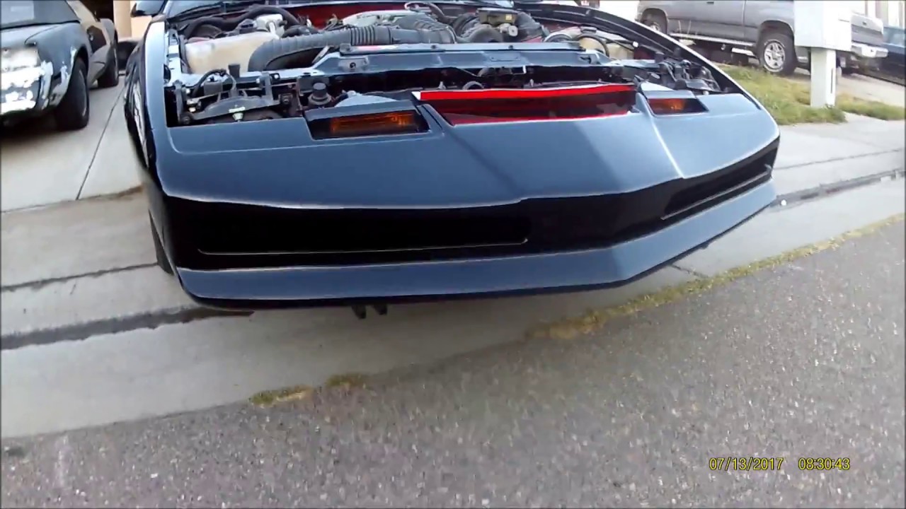 Kitt's first drive in over 6 months - YouTube