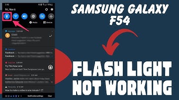 Samsung Galaxy F54 Flashlight not working | How to solve flashlight issues || Flashlight problem