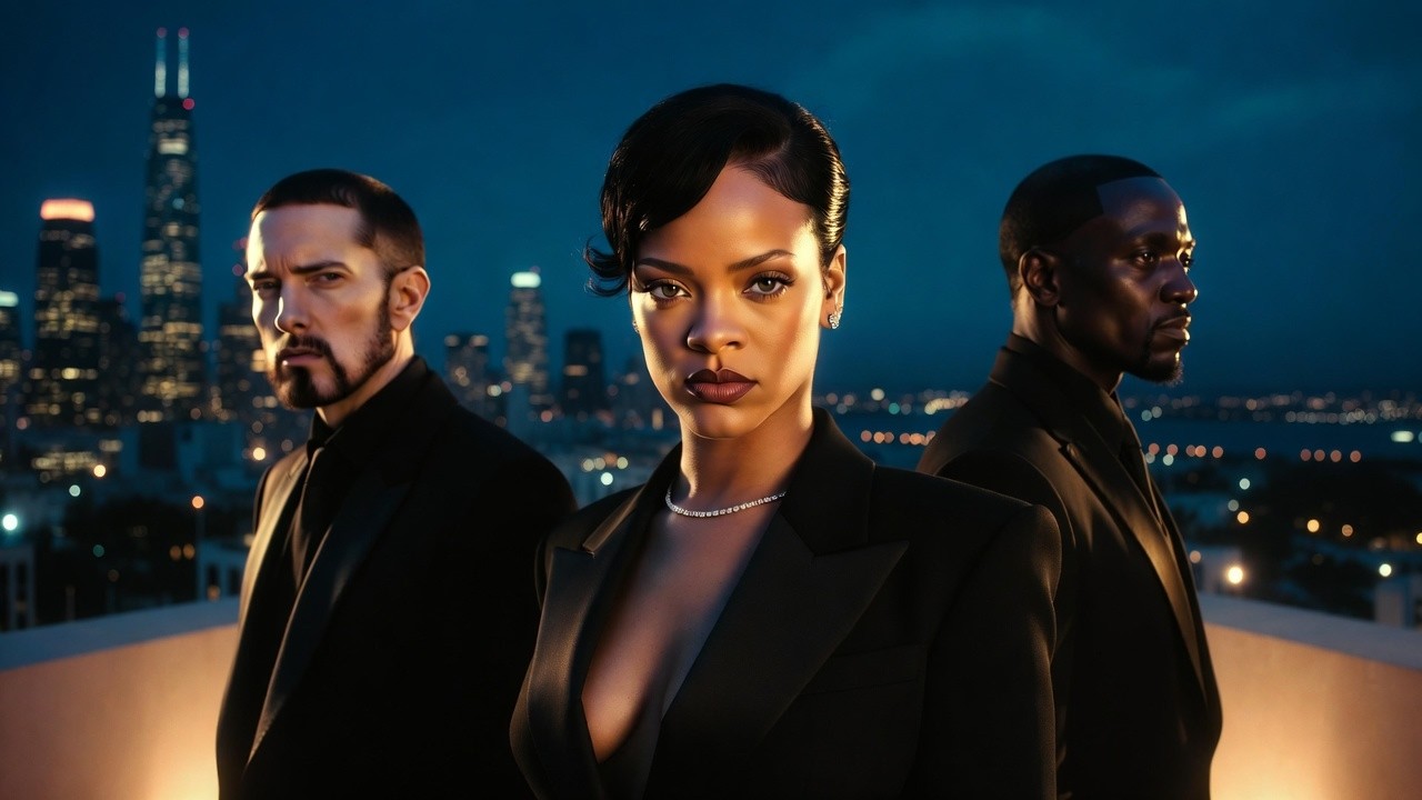 Eminem Ft. Rihanna & Akon — Beautiful Angel (Official Music Video