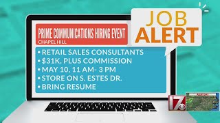 Prime Communications Hiring Event in Chapel Hill