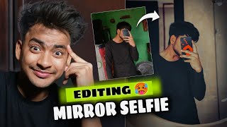 Mirror selfie photo editing in PicsArt |how to edit mirror selfie in PicsArt | photo editing 2023 screenshot 3