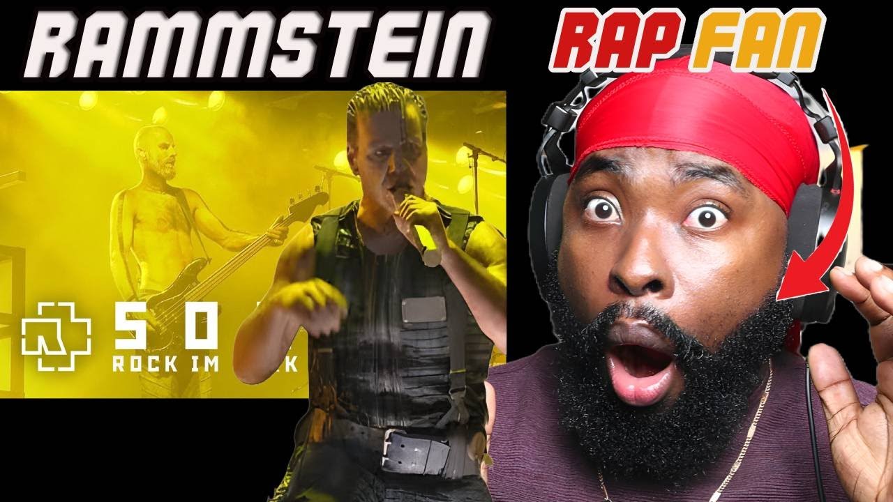 RAP FAN REACTS TO Rammstein   Sonne Live at Rock im Park 2017