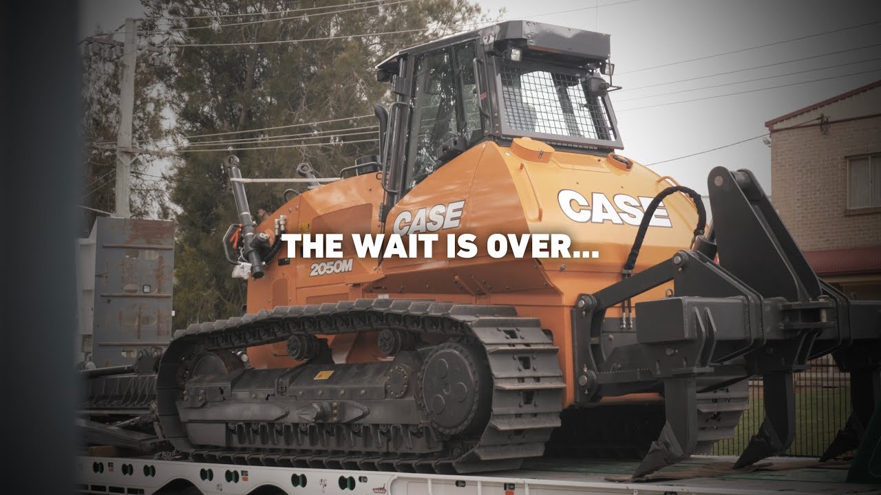 THE WAIT IS OVER... New Case 2050M Dozer!
