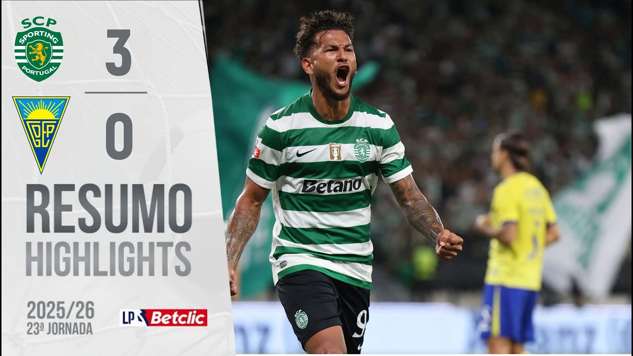 Sporting CP vs Estoril Praia | Resumo | Liga Portugal