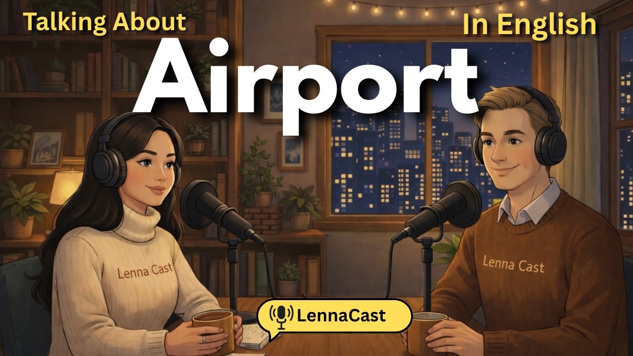 How To Talk About Airport in English  | English Podcast For Speaking Fluency