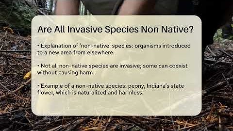 Are All Invasive Species Non Native? - Ecosystem Essentials