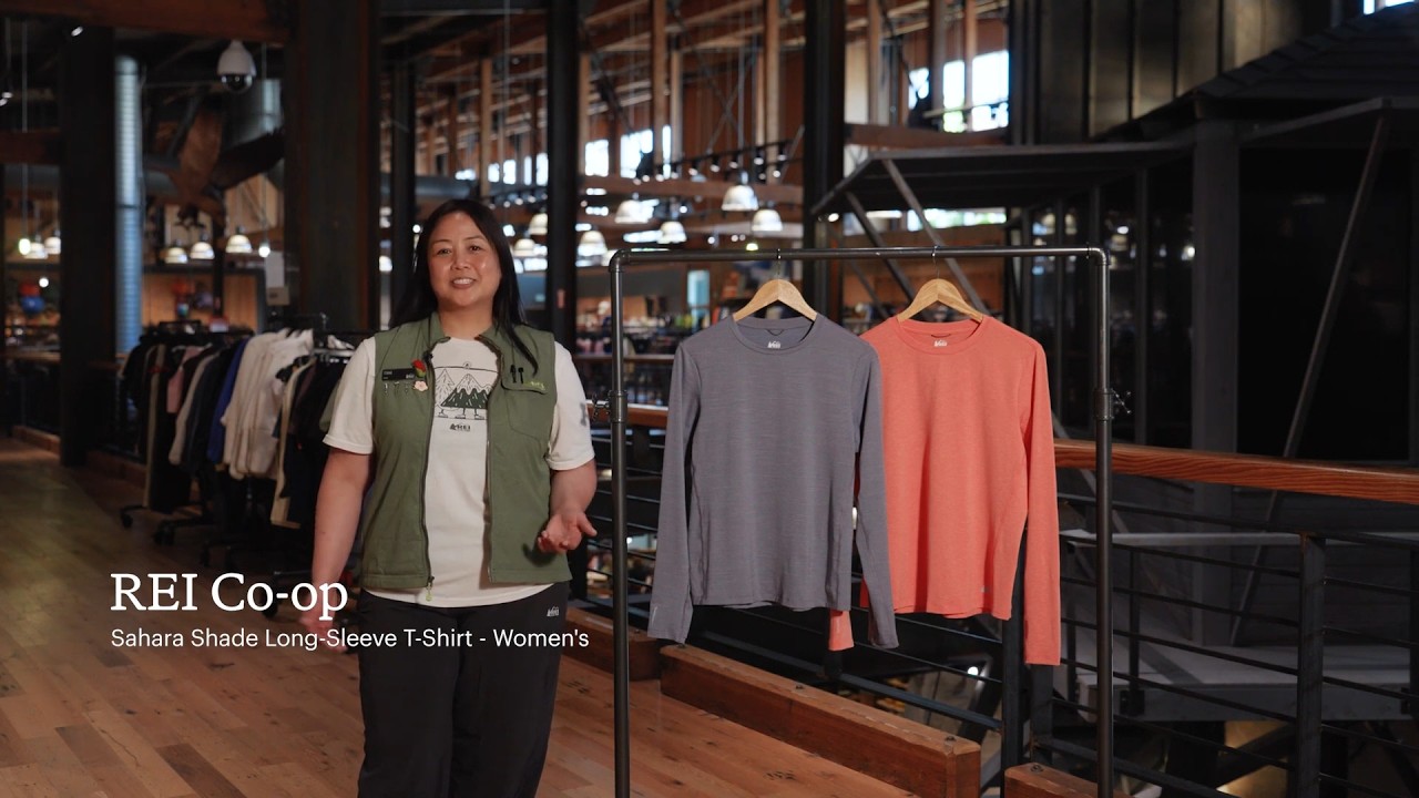 Preview of REI Co-op Sahara Shade Long-Sleeve T-Shirt - Women's Video