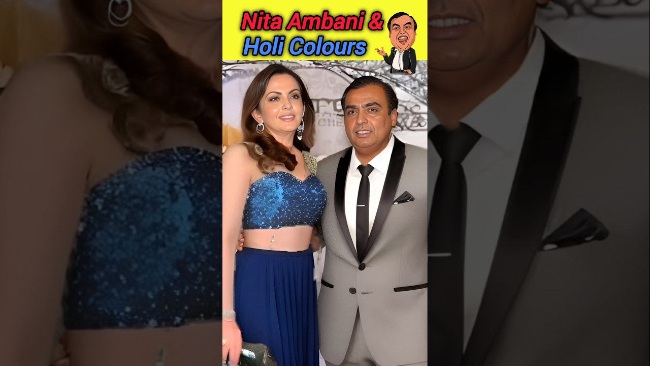 Nita Ambani Holi Colours 🔥