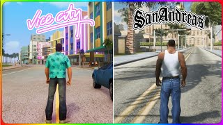 Gta San Andreas Vs Gta Vice City 2023 Comparison