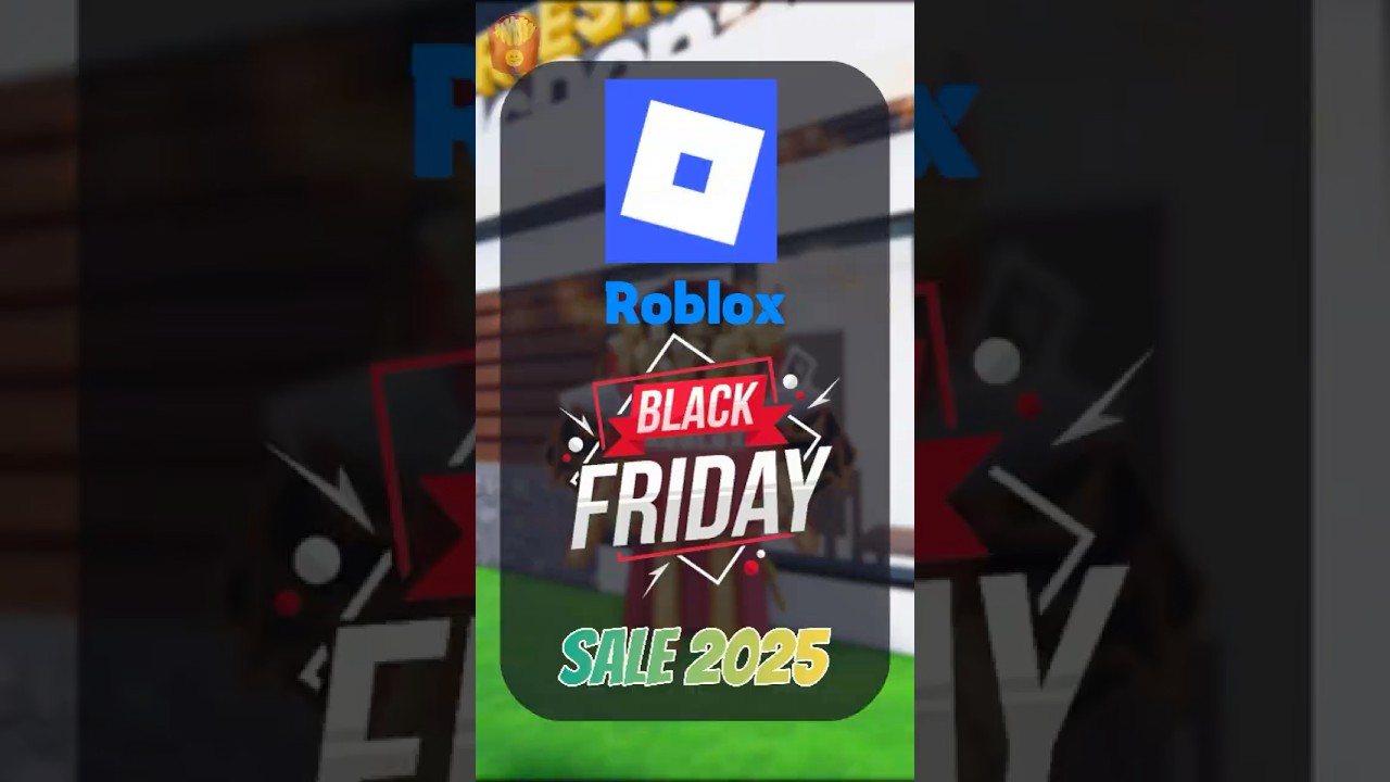 Roblox Black Friday Sale 2025 FM YouTube 