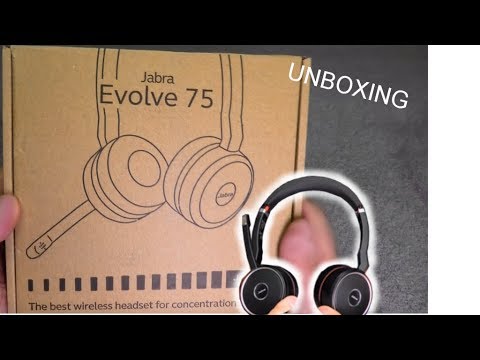 Jabra Evolve 75 office headset 
