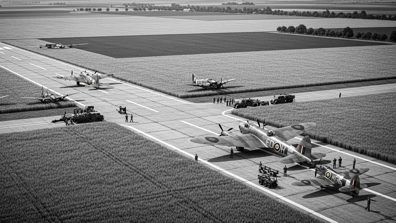 Почему ВВС Британии Сеяли Урожай На Своих Взлётных Полосах — И Люфтваффе Этого Так И Не Заметили