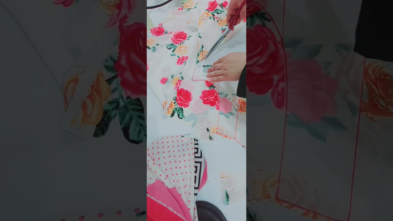 فصال ثوب مع الشرح خطوه بخطوه  ✂️👗