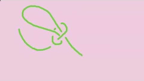 Playing a Frame by Frame Animation with Doceri -- How to Tie a Slip Knot by Gwen Fisher