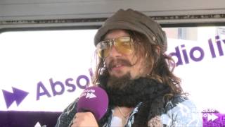 Justin Hawkins - The Darkness interview at Isle of Wight Festival 2012