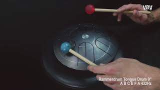 Tongue Drum 9" A B C E F A 2d Generation 432Hz video