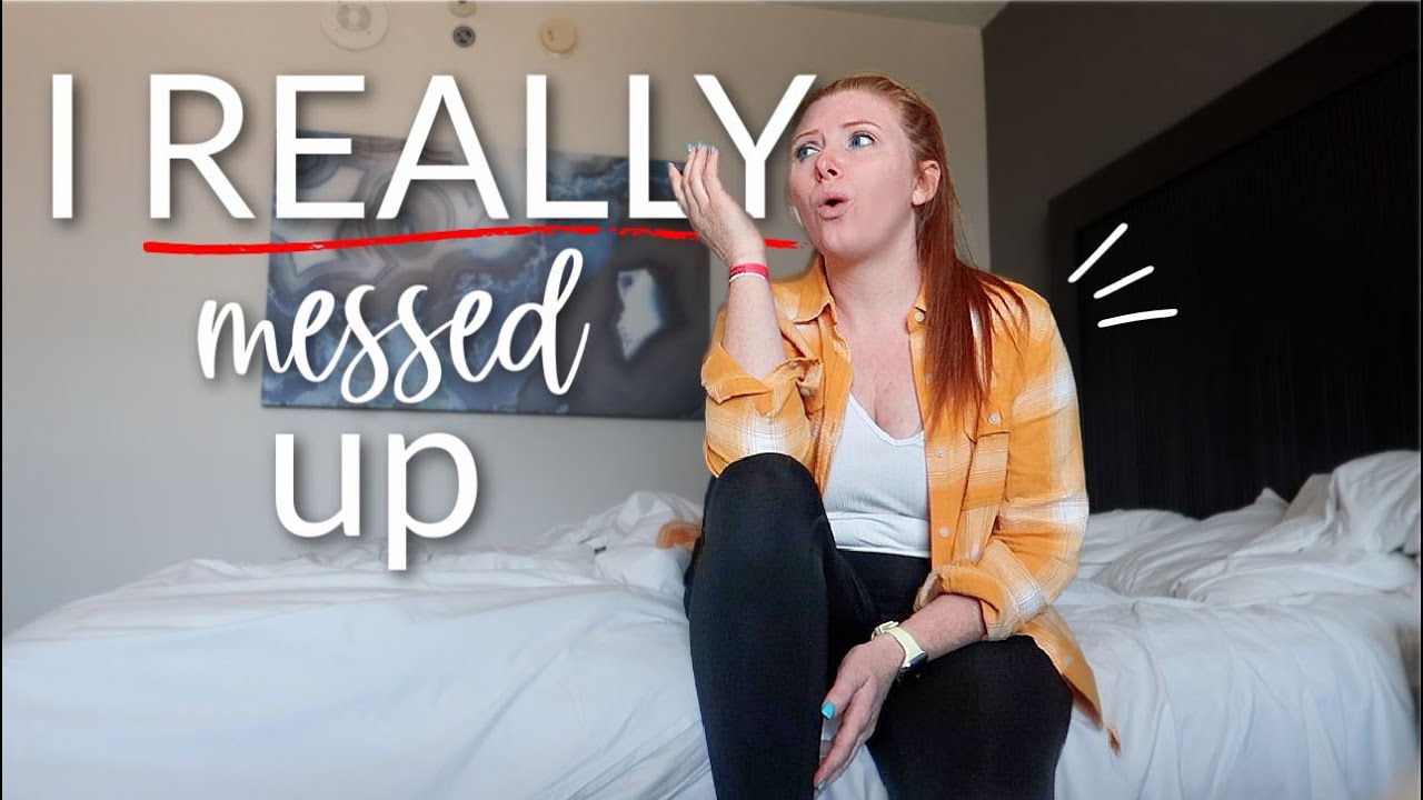 I cannot BELIEVE I screwed this up... (big time)