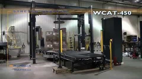 Wulftec WCAT 450 High Speed Automatic Pallet Wrapper