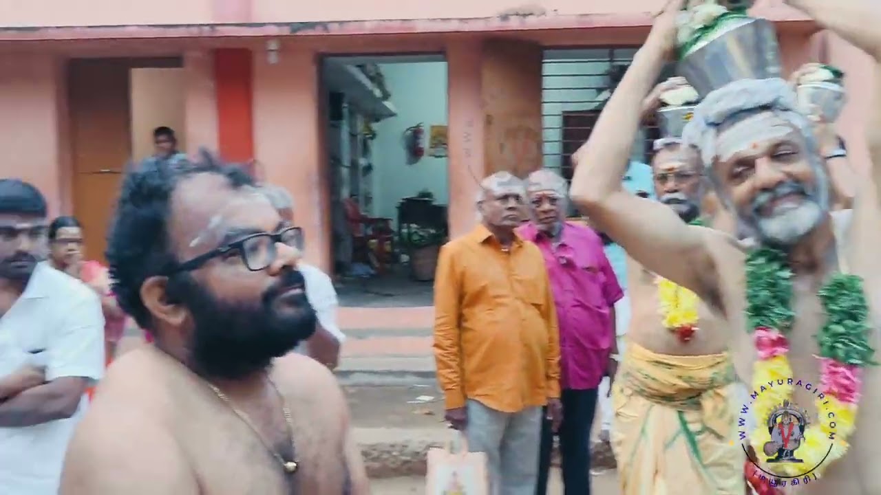 #5 குன்றக்குடி பால்குடம் - 2024 // குன்றக்குடி அன்னதான மடம் காவடி பூஜை - குன்றக்குடியான்