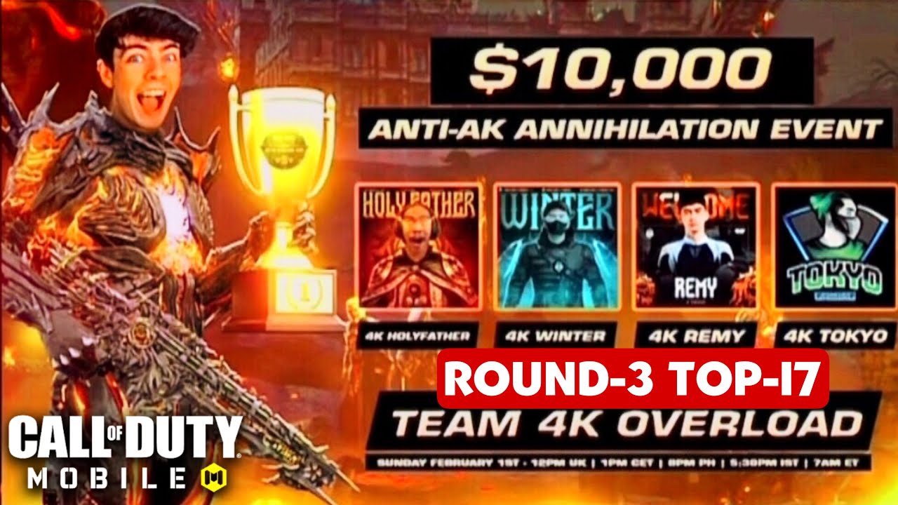 ROUND3 TOP17: $10,000 ANTI-AK ANHILATION FERG TOURNAMENT. CREDIT #HOLYFATHER #4KOVERLOAD