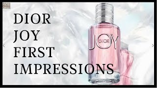 dior joy notes