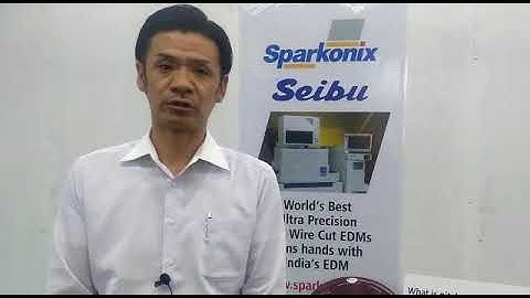 Mr. Chihiro Mori, KGK Corp, Tokyo Interview @Seibu Japan CNC Wire EDM Machine Open House, Pune
