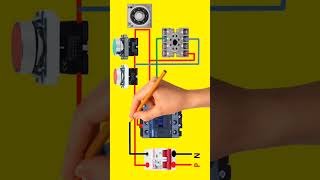 DOL Starter in OFF Delay Timer Connection #viralshorts #tradingshorts #viralvideo #dolstarter